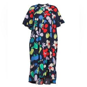 Terra & Sky floral dress